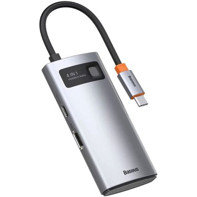 Cổng chuyển Baseus USB-C Hub 4in1 LVM013