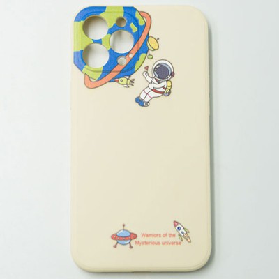 Ốp lưng iPhone 12 Pro Max nhựa dẻo Beige Color in hình