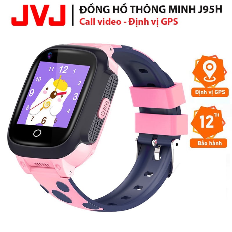 Đồng hồ thông minh trẻ em JVJ J95H (No.JVJJ95HPNK)