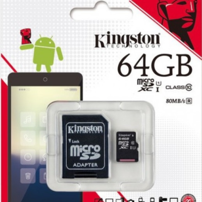 Thẻ nhớ Kingston 64GB (Class 10)
