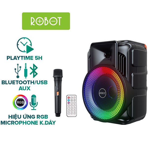 Loa Bluetooth ROBOT RB500 (Karaoke Speaker) (No.993886)