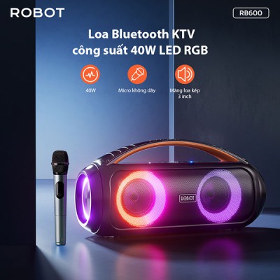 Loa Bluetooth ROBOT RB600 (Karaoke Speaker)