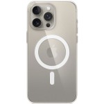 Ốp lưng iPhone 15 Pro Max Clear Case With MagSafe A3130 chính hãng - Transparent