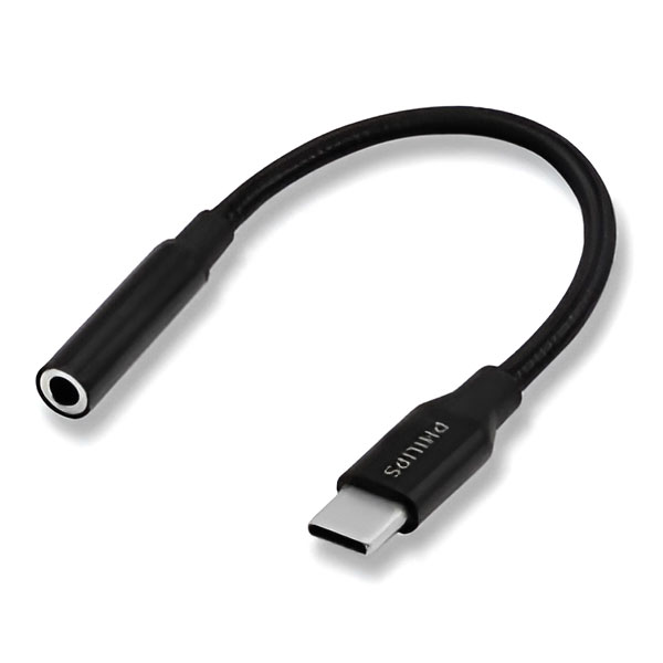Bộ chuyển đổi OTG Phillips USB-C to AUX3.5mm SWA3010C/74 0.1m (No.994218)